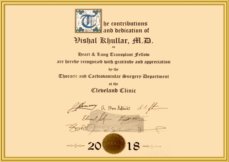 Dr. Vishal Khullar - Cardiovascular & Thoracic Surgeon Mumbai, India