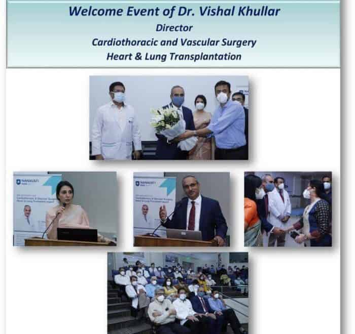 Dr. Vishal Khullar Welcome Event
